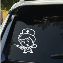 Nurse Sticker Decal for Car, Window, Bumper Sticker, Male Nurse Doctor S... - $8.00