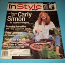 InStyle Magazine  July 1995 ~ Carly Simon, Katharine Hepburn   Used - £10.20 GBP