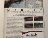 1997 Marlin Model 60 Vintage Print Ad Advertisement pa15 - £5.44 GBP