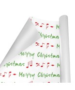 Merry Christmas Wrapping Paper 58&quot; x 23&quot; - $24.45 CAD+