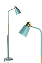 Contemporary Floor Lamp Modern Standing Living Room Reading Adjustable Green New - £38.31 GBP