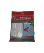 Tool Bench Hardware Door Insulation Kit - Clear Shrink Film for One Door  - $8.90