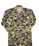 Vintage SafTBak Camouflage Coveralls Mens 42 M Duck Camo Hunting Jumpsuit - £38.00 GBP