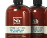 2 Bottles Soapbox 12 Oz Sea Minerals &amp; Blue Iris Gentle Moisture Hand Lo... - $29.99
