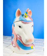 Sacred Purity White Unicorn With Rainbow Mane Horn Ceramic Cookie Jar Fi... - €32,88 EUR Sacred Purity White Unicorn With Rainbow Mane Horn Ceramic Cookie Jar Fi... - €32,88 EUR