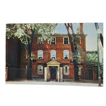 Postcard The Wadsworth Longfellow House Portland Maine Chrome Unposted - £5.51 GBP