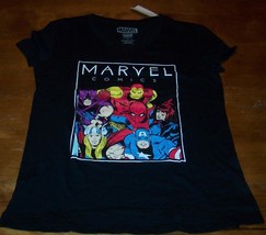 Women&#39;s Teen The Avengers Marvel Comics T-shirt Medium New SPIDER-MAN Thor - £15.66 GBP