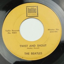 The Beatles - Twist And SHOUT/THERE&#39;S A Place - Tollie 9001 45 Rpm - Monarch - £7.59 GBP