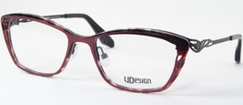 Variation Design 5777 Tiffany Ro Red /BLACK /DEMI Eyeglasses V.Design 51-17-135 - £111.05 GBP