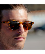 OCEAN BOWIE Sunglasses Fashion Polarized Full Frame Round Eyewear - £54.25 GBP