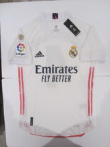 Sergio Ramos Real Madrid La Liga Match Slim White Home Soccer Jersey 2020-2021 - £80.61 GBP