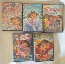 New Sealed Dora the Explorer: Dora&#39;s Christmas...5 DVD Gift Bundle Set Lot Kids - £19.36 GBP