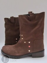 Love Moschino JA24072J0W JI0 203 Mud Mid-Calf Boots Women&#39;s 10 - £117.98 GBP