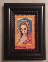 Framed Stamp Art - Equitorial Guinea - Greco Painting - £7.82 GBP