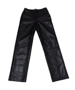 Aritzia Wilfred Melina Super High-Rise Pant Size Small Vegan Leather Black - £38.82 GBP