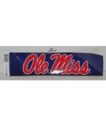 University of Mississippi Ole Miss Rebels bumper Sticker WinCraft - $15.90