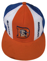 Vintage Denver Broncos Hat Trucker Hat Mesh Large 3 Color Block - €14,23 EUR
