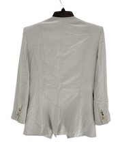 Helmut Lang Gray Blazer Women’s Size 2 Made in USA Single Button Jacket image 5