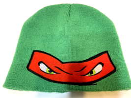 Nickelodeon 2016 Mutant Ninja Turtles Beanie Stocking Cap Youth Green Red - £10.86 GBP
