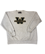 Vintage Williams College Gray Crewneck Applique Sweatshirt Jansport Size XL - $726.01 MXN