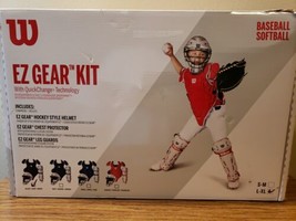 Wilson EZ Gear Catcher Gear Kit - Size Youth L-XL - Black/White - $159.99