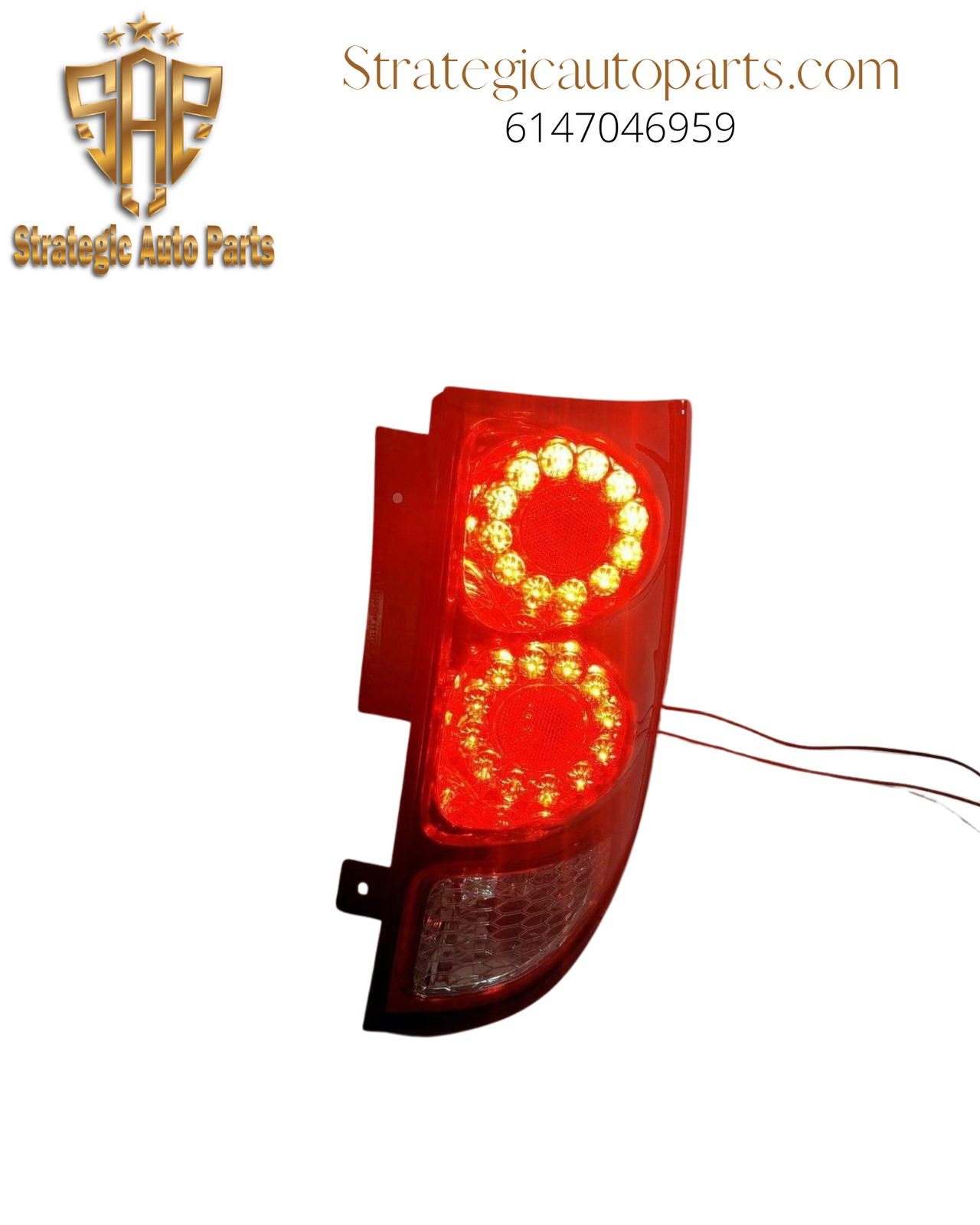 Primary image for 2011- 2020 DODGE CARAVAN RAM PASSENGER LED TAIL LIGHT LAMP  5182534AD
