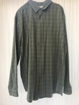 Men&#39;s Breakwater Gorgeous Green Plaid Size L Long Sleeve Ships N 24h - $34.53