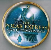 polar Express Movie Pin Back Button Pinback - £7.45 GBP