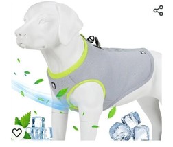 JUXZH Truelove Dog Cooling Vest Harness Cooler Jacket with Adjustable Zipper for - £12.73 GBP