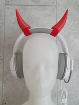 Devils / Demon horns for Headphones / Headset for streaming anime cosplay - $12.00