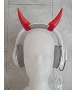 Devils / Demon horns for Headphones / Headset for streaming anime cosplay - £9.39 GBP