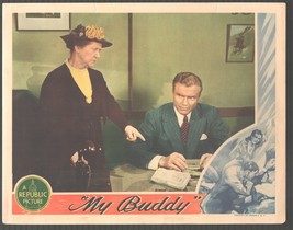 My Buddy 11&quot;x14&quot; Lobby Card Emma Dunn Don &#39;Red&#39; Barry - £26.82 GBP