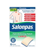 8 Hour Pain Relief Patch with Camphor 3.1% &amp; Menthol 6% for Back &amp; Muscl... - €14,18 EUR