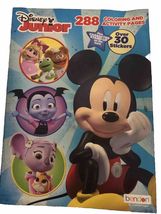 Disney Junior 288 Coloring and Activity Pages Book with Stickers, New - £6.88 GBP