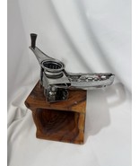 Vintage Metal Mouli Food Grater Removable Drum France Cheese Rotary Cran... - $19.00