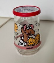 Vintage Welch&#39;s #5 MUPPETS IN SPACE ~Jelly Glass Jar RIZZO&#39;S LUNAR LUNCH - £19.57 GBP