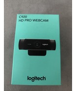 Logitech c920 HD Pro Webcam Full HD 1080p 30fps SEALED NEW IN BOX - $66.27 CAD