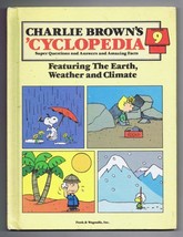 ORIGINAL Vintage 1980 Charlie Brown Cyclopedia #9 Hardcover Book   - £7.88 GBP