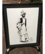 MELVIN Mel SHAW Original 1945 WW2 MODERN Pen &amp; Ink Drawing DISNEY ARTIST... - $2,772.00