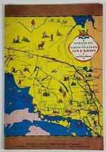 Canada Northern and North Western Ontario Land of Romance w/ Map Photos Booklet  - £22.78 GBP