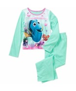 Disney Flannel Sleep Set PJ&#39;s Pajamas Finding Dory New - £27.93 GBP