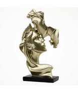 LOVERS Nordic Abstract Modern Home Décor Romantic Figurine Sculpture Statue - £43.18 GBP