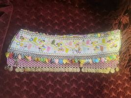 Beaded handmade folklore patch, Veles region handmade woman's ethnic dec... - $60.00