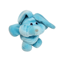 8&quot; VINTAGE JERRY ELSNER PETS BABY BLUE BUNNY RABBIT STUFFED ANIMAL PLUSH... - £29.27 GBP