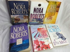 Lot Of 6 Nora Roberts Trade Paperbacks -A little Magic, Night Tales, Rules of.. - £15.47 GBP