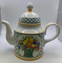 Villeroy &amp; Boch BASKET Tea / Coffee Pot with Lid Large Size - £103.58 GBP