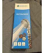 ShowerEnvy Spa Mineral Cleansing Shower Head High Pressure New Open Box - $342.34 MXN