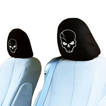 For AUDI New Pair Design Logo No7 Car Seat Truck Headrest Covers Made in... - $14.72