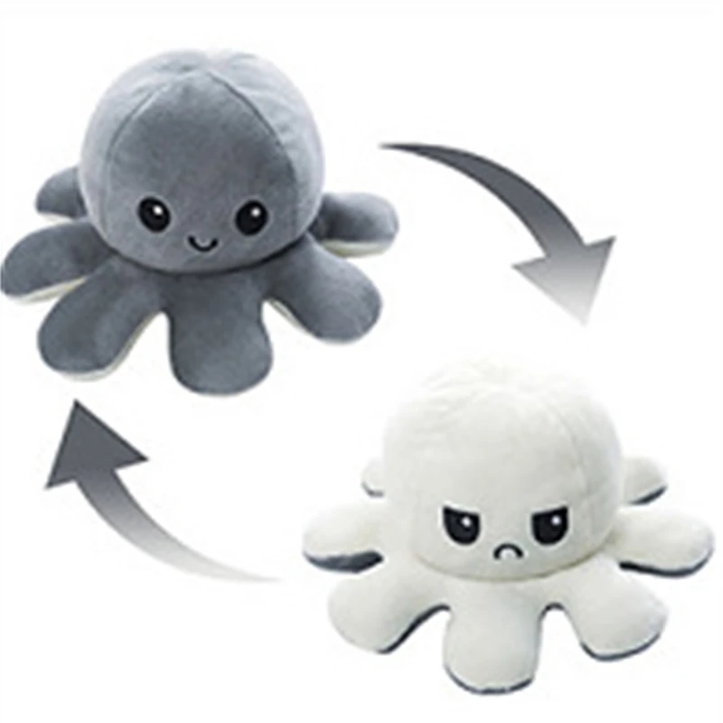 House Home girl Mascot New-year Plush Toy Reversib knuffels Octopus Toy estallar - £19.69 GBP