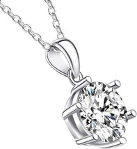 Diamond Pendant Necklace for Women Anniversary Birthday Gifts for Wife S... - $324.36